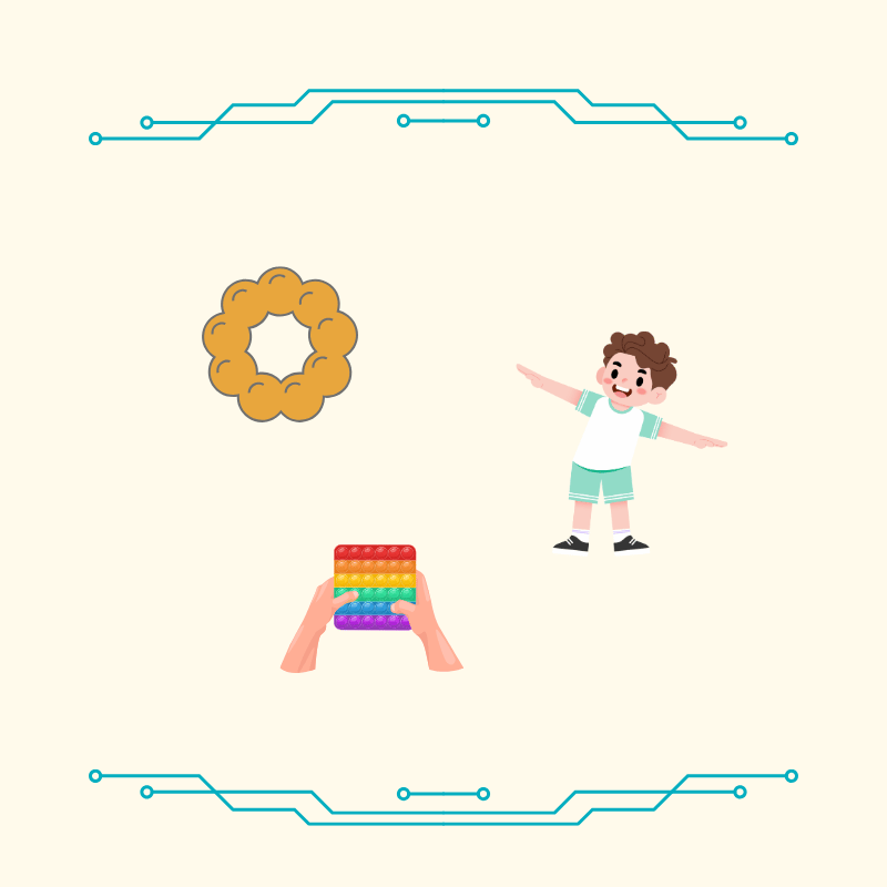 movement breaks and sensory tricks can keep kids occupied for some time during flights
